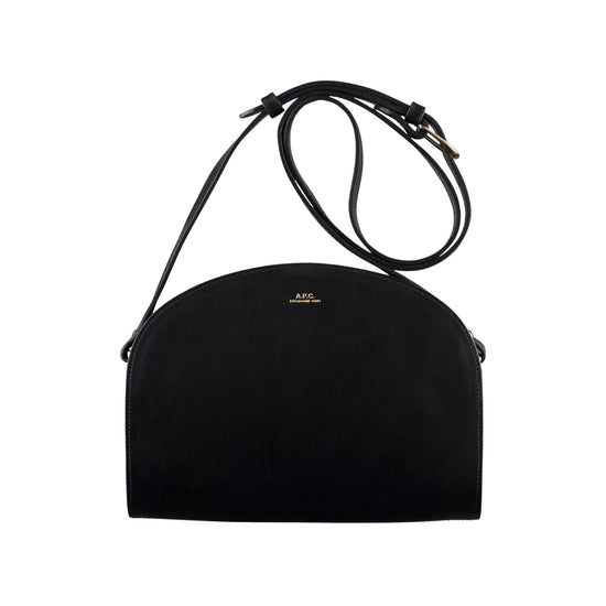 A.p.c Sac Demi-lune Smooth Leather Womens Style : Pxawv_f61048