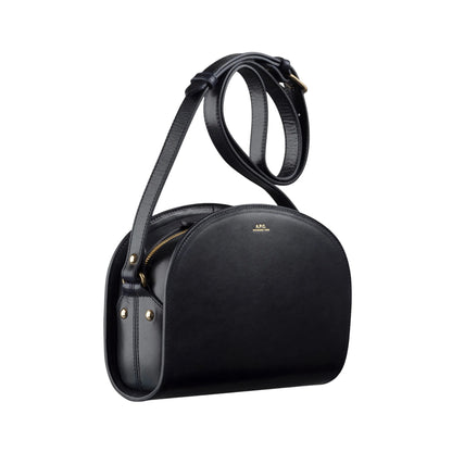 A.p.c Sac Demi-lune Smooth Leather Womens Style : Pxawv_f61048