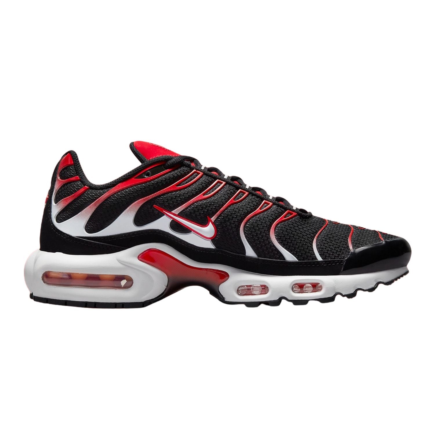 Nike Air Max Plus Black White University Red (2022)