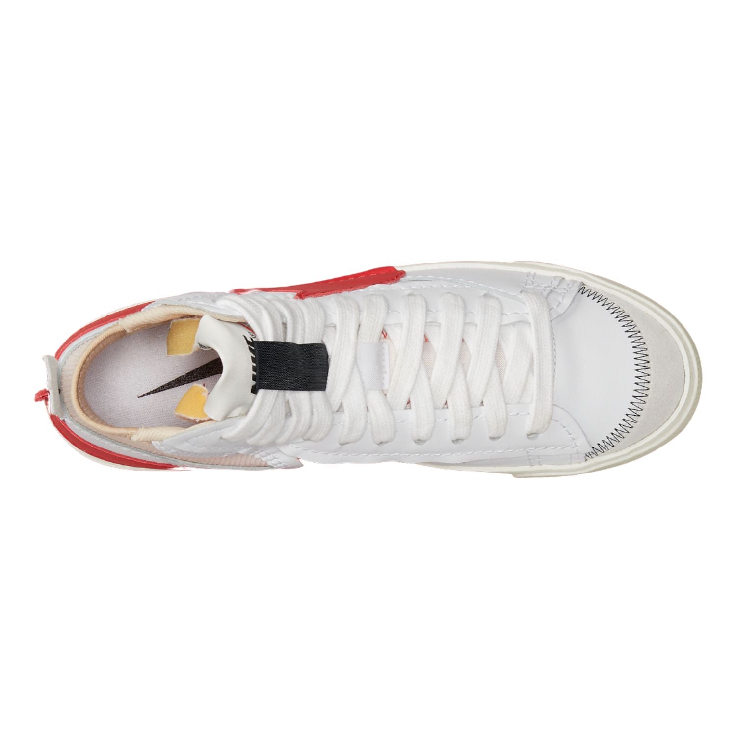 Nike Blazer Mid 77 Jumbo White Habanero Red