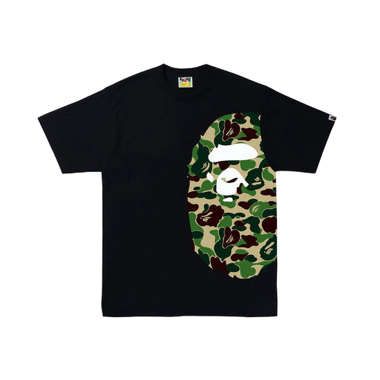Bape Abc Camo Single Color Side Big Ape Head Tee Mens Style : 957072