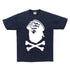 Bape Captain Ape Crossbone Tee Mens Style : 4172110001