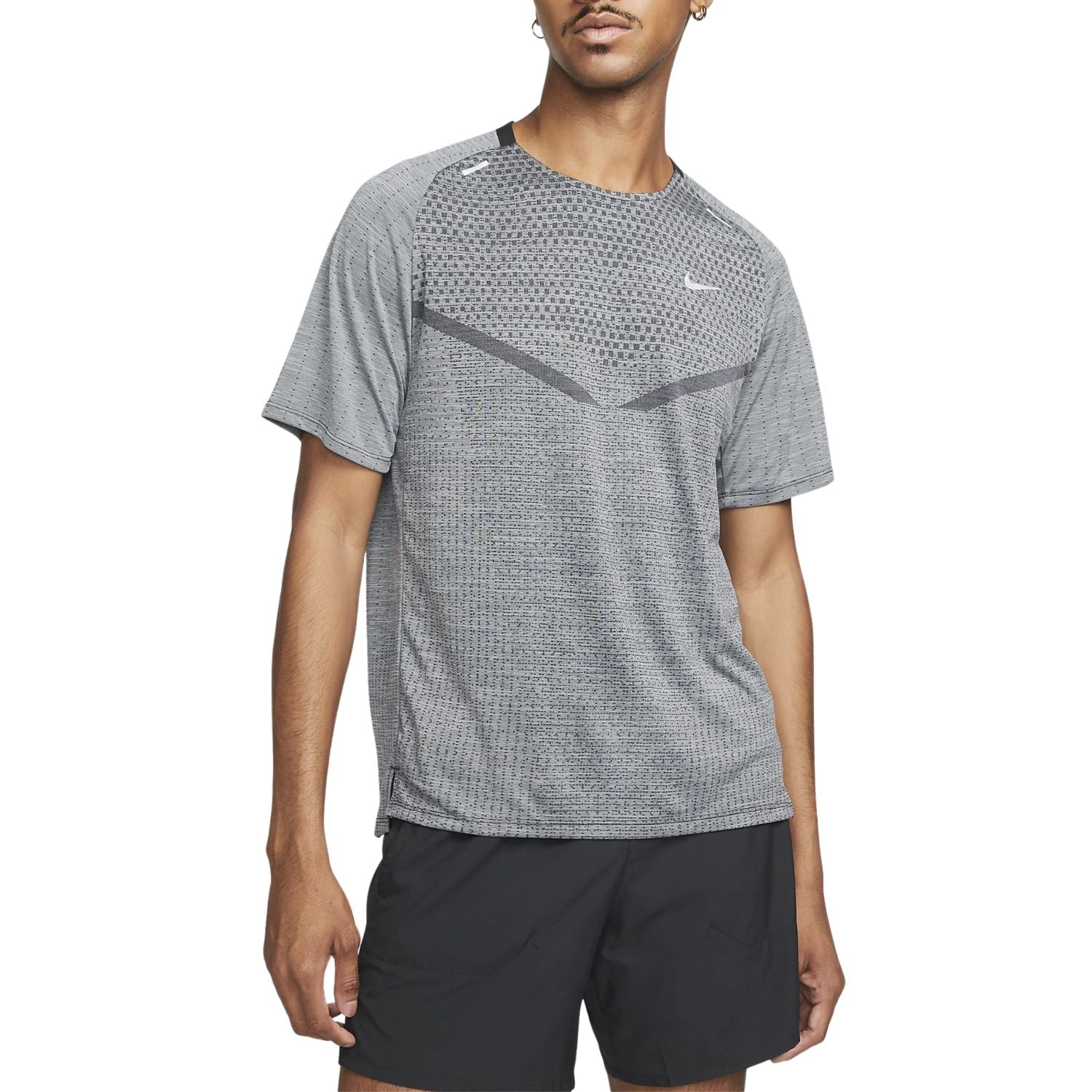 Nike Techknit Dri-fit Adv Short-sleeve Running Top Mens Style : Dm4753