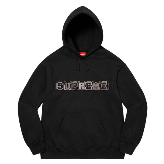 Supreme Beaded Harvard Hooded Sweatshirt Mens Style : Ss23sw60