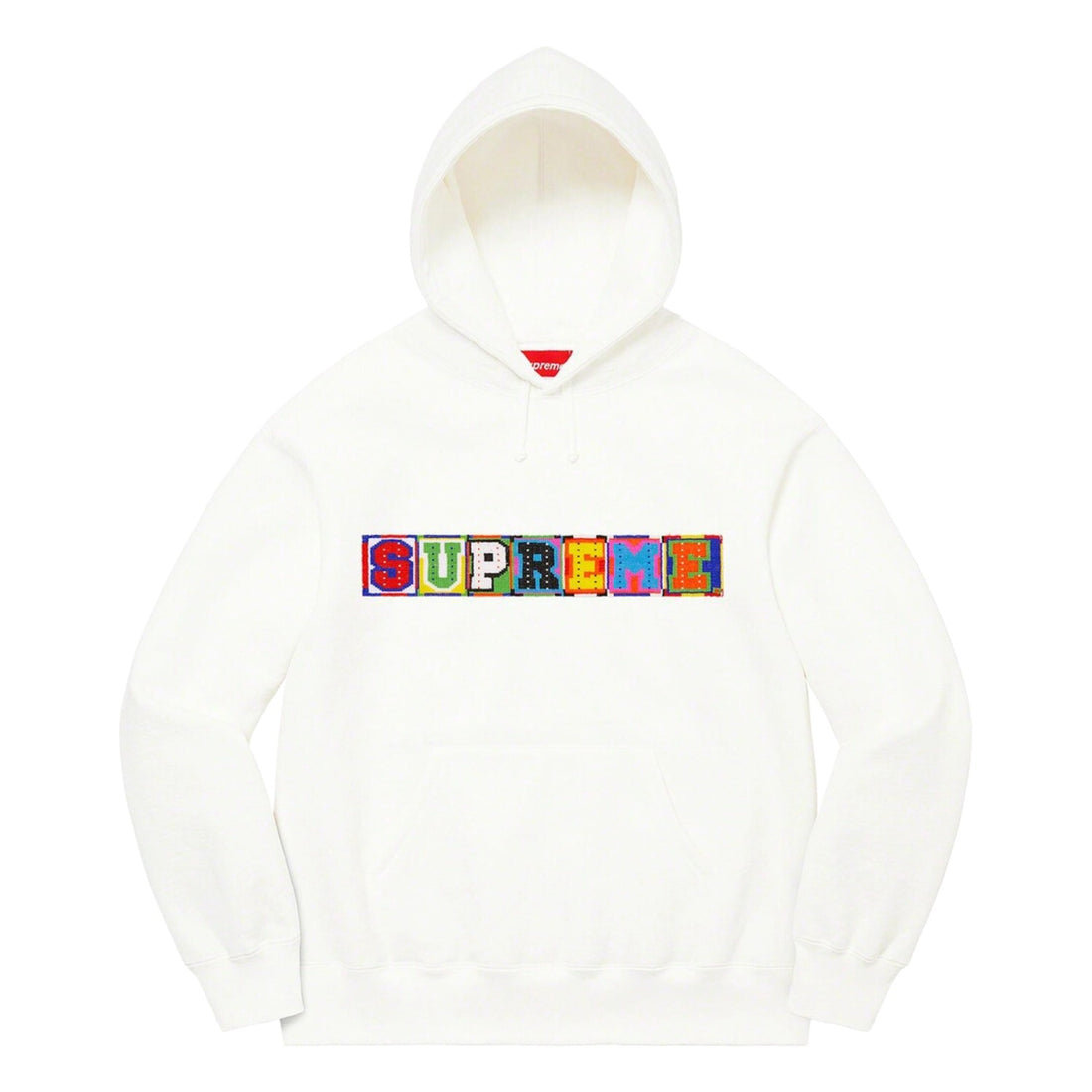 Supreme Beaded Harvard Hooded Sweatshirt Mens Style : Ss23sw60