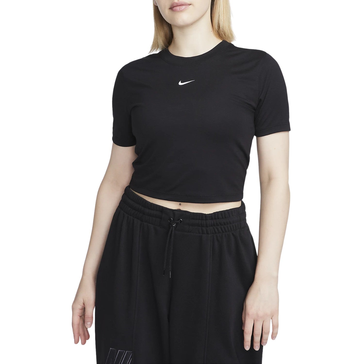 Nike Sportswear Essential Slim-fit Crop T-shirt Womens Style : Fb2873