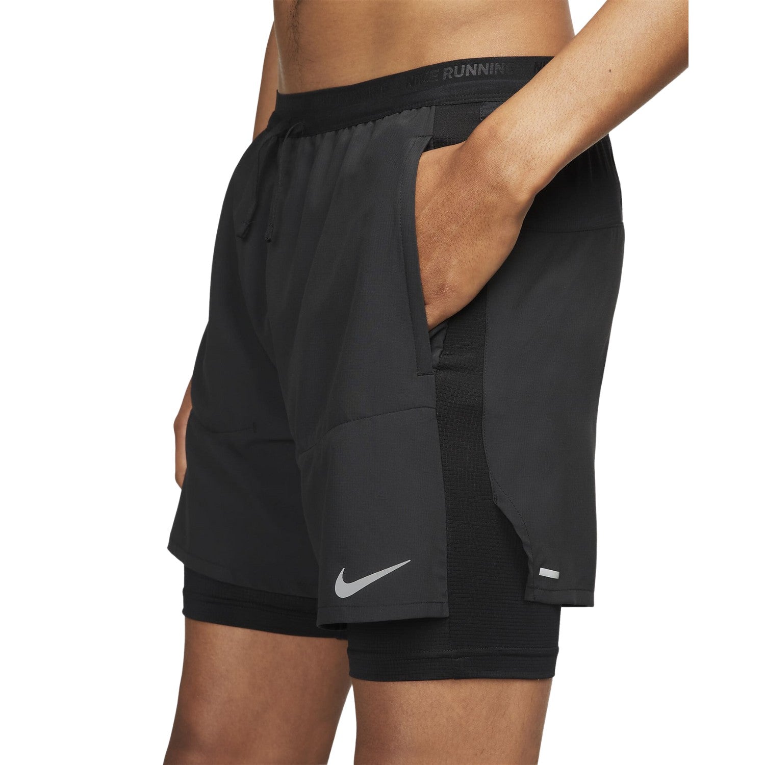 Nike Stride Dri-fit 5" Hybrid Running Shorts Mens Style : Dm4757