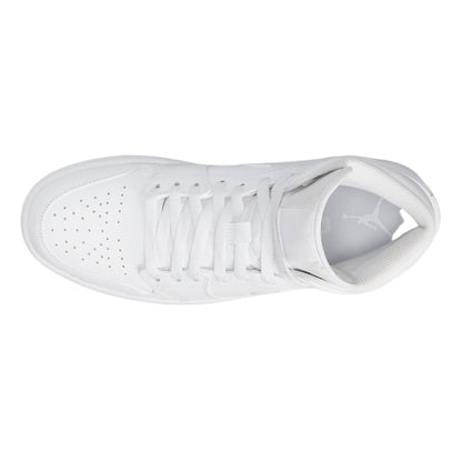 Jordan 1 Mid Triple White (2022)