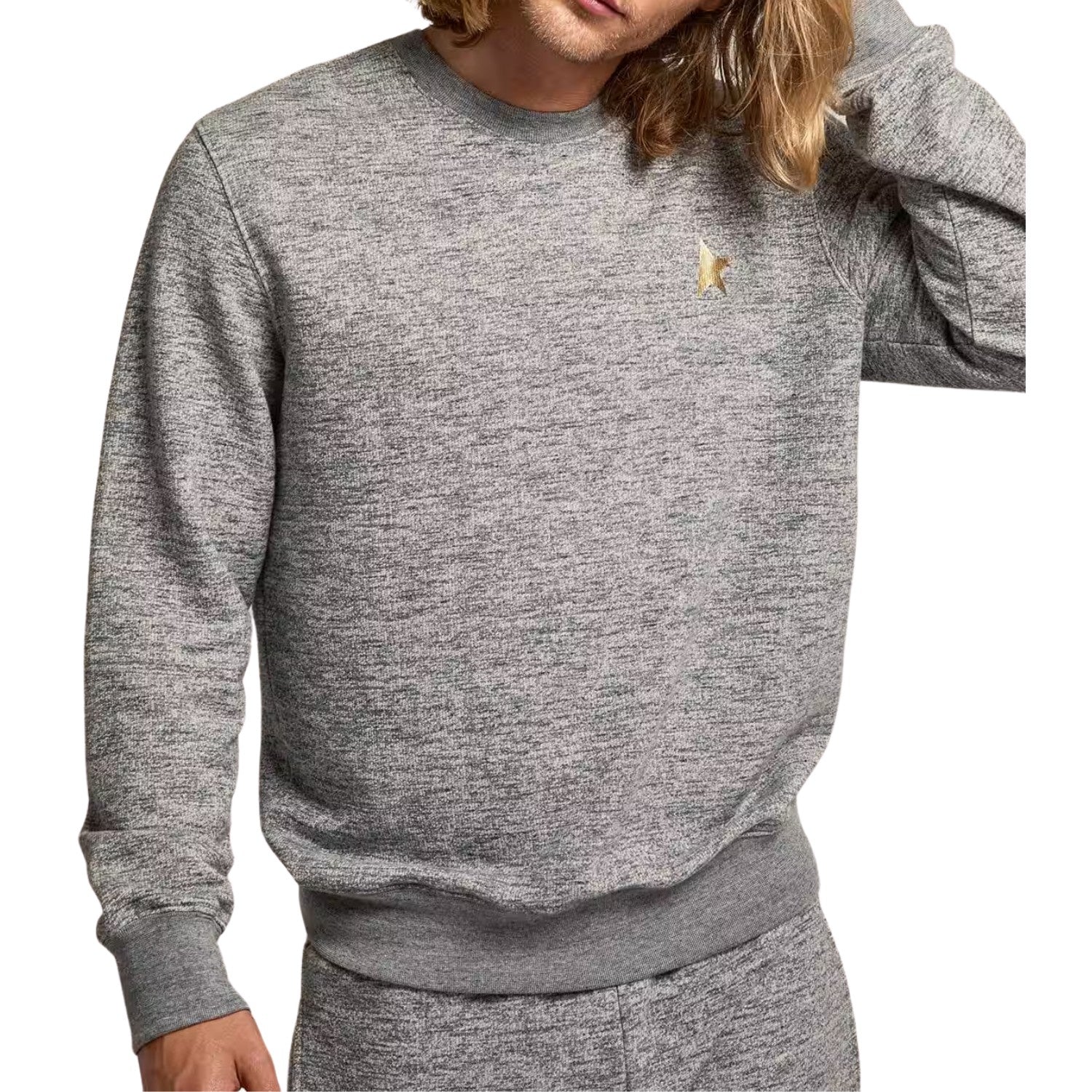 Golden Goose Sweatshirt Archibald Crewneck Mens Style : Gmp01223.p000522.60311