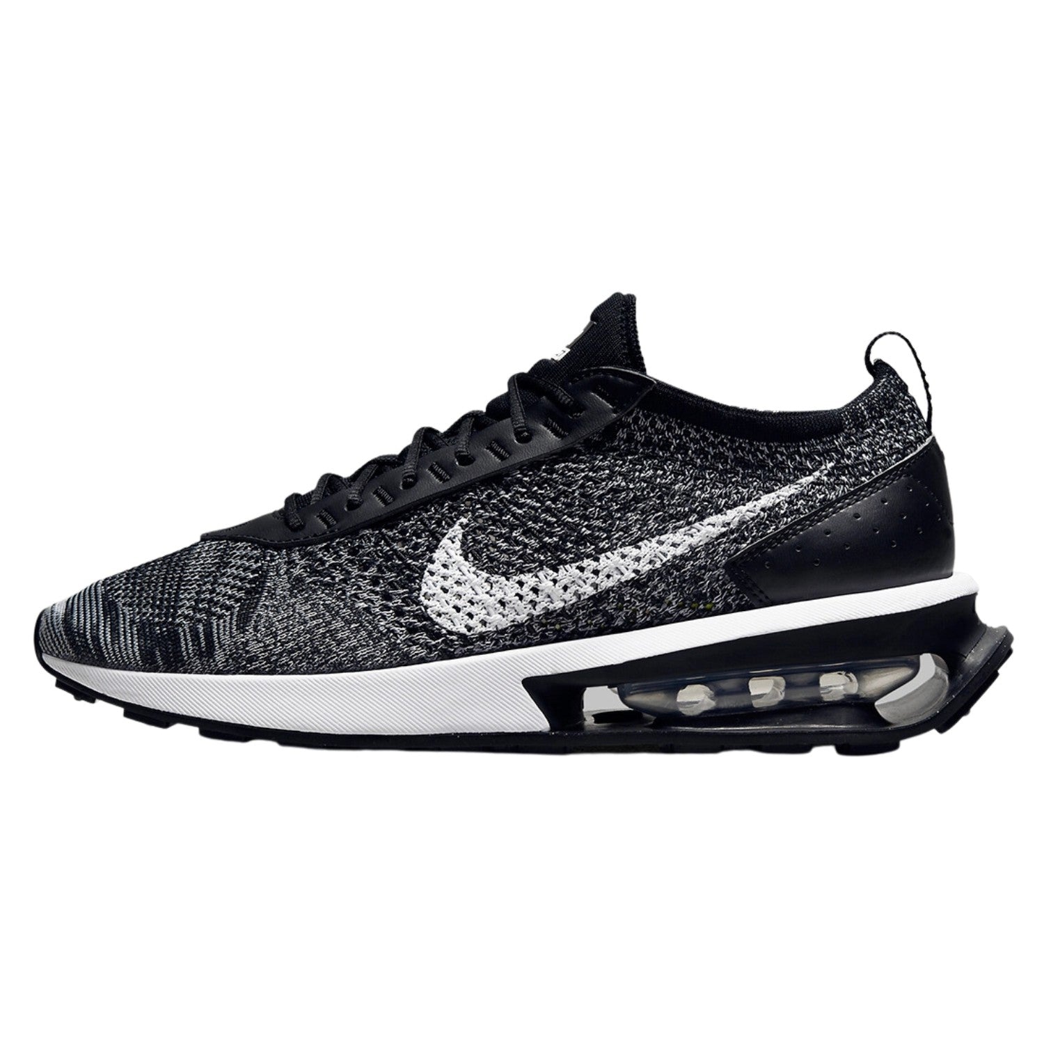 Nike Air Max Flyknit Racer Black White (Women&