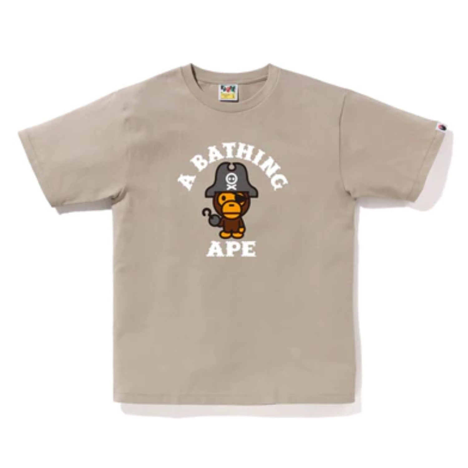 Bape A Bathing Ape Pirate Nagano Exclusive T-shirts Mens Style : 4j20110006