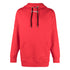 Palm Angels Oversized Logo Popover Sweatshirt Red/White