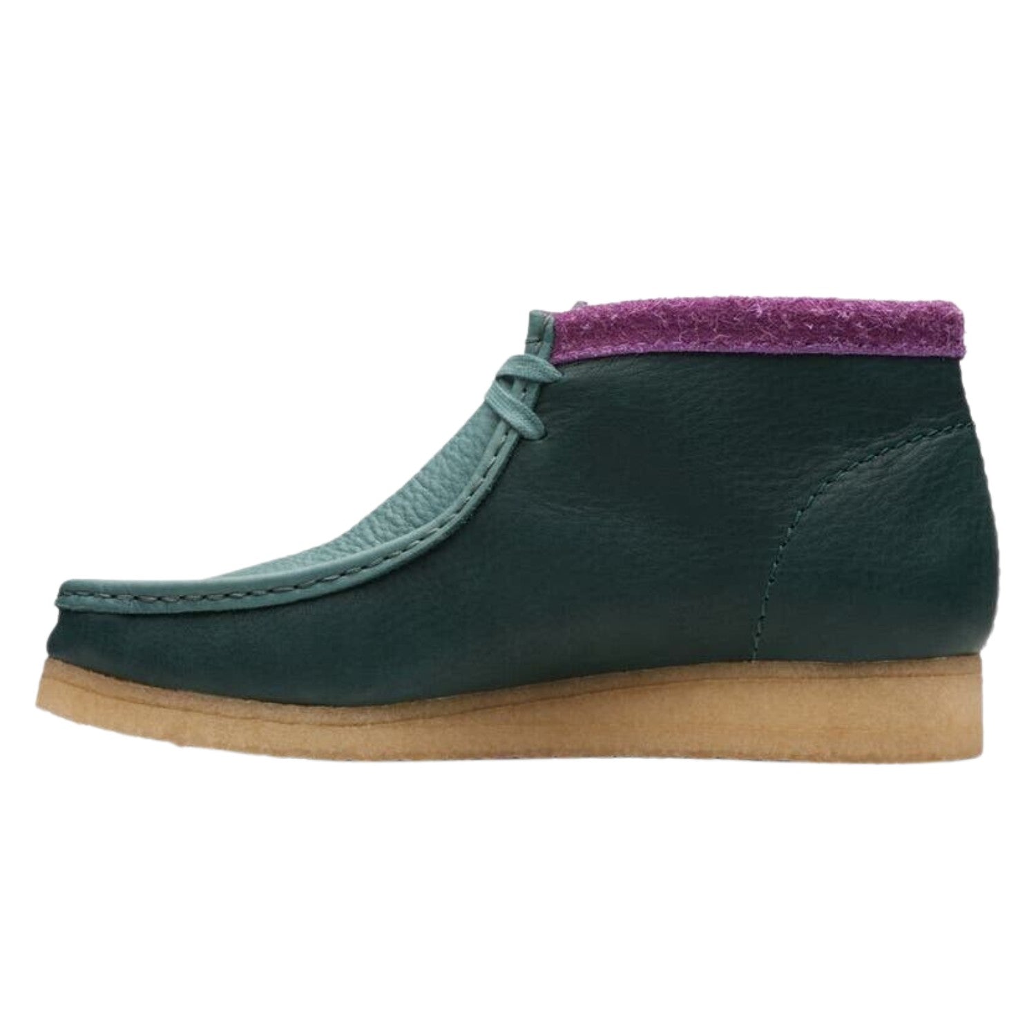 Clarks Originals Wallabee Boot Green Combination