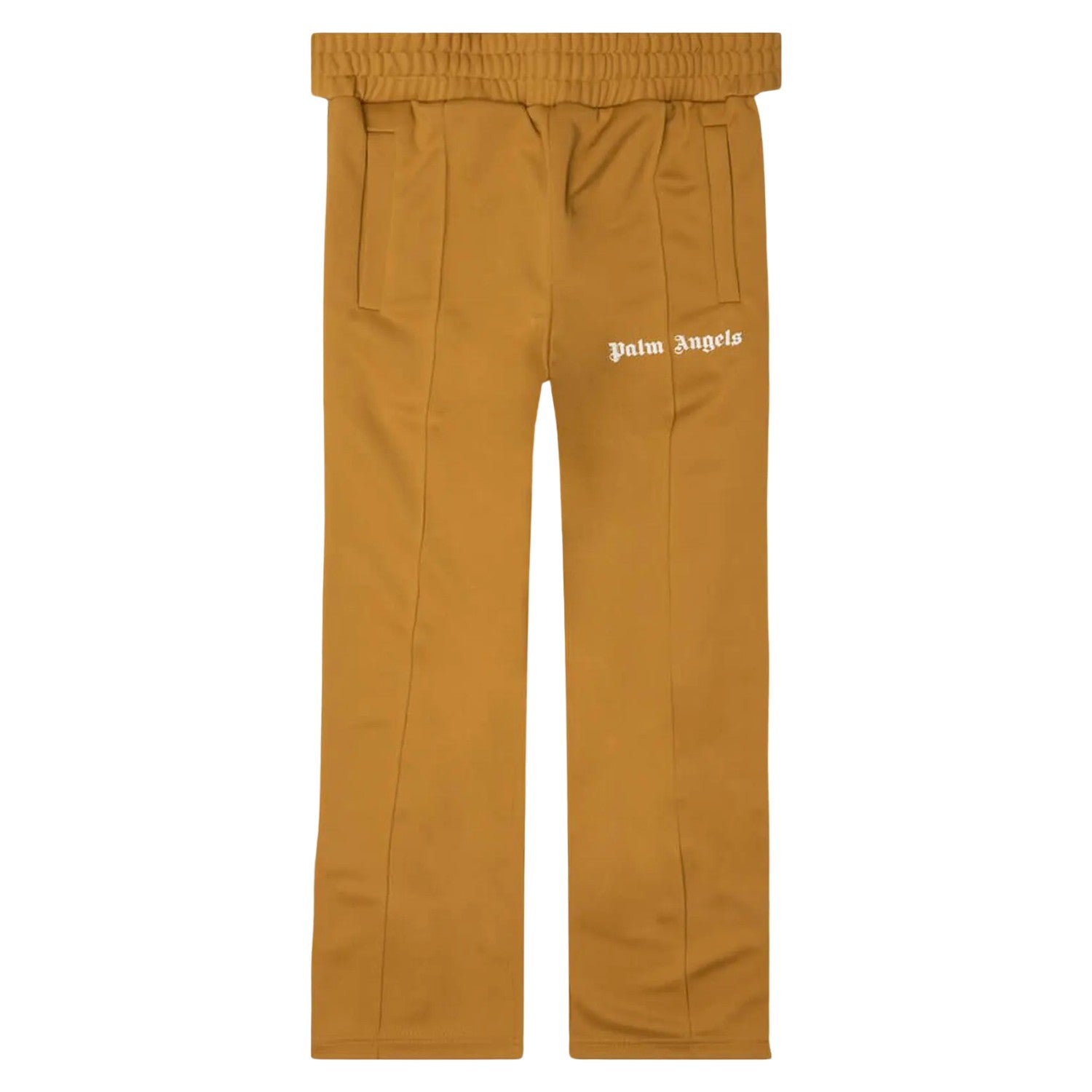 Palm Angels Logo Trackpants Camel/White
