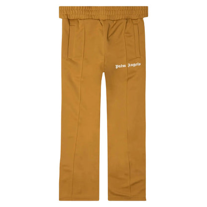 Palm Angels Logo Trackpants Camel/White