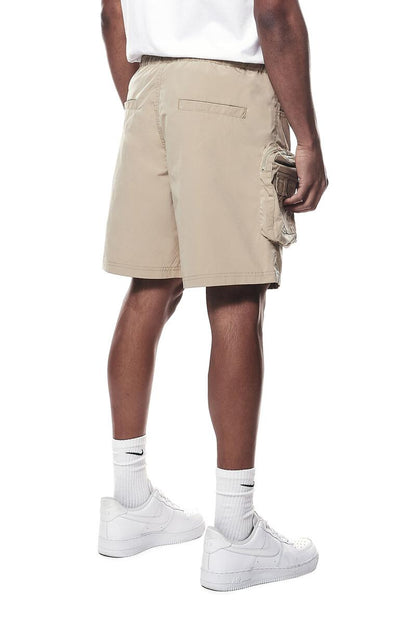 Smoke Rise Printed Nylon Utility Short Mens Style : Ws23182