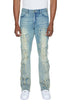 Smoke Rise Letter Applique Jeans Mens Style : Jp23549