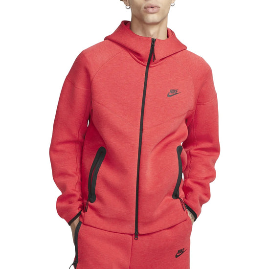 Nike Tech Fleece Full Zip Windrunner Heather Hoodie Mens Style : Fb7921