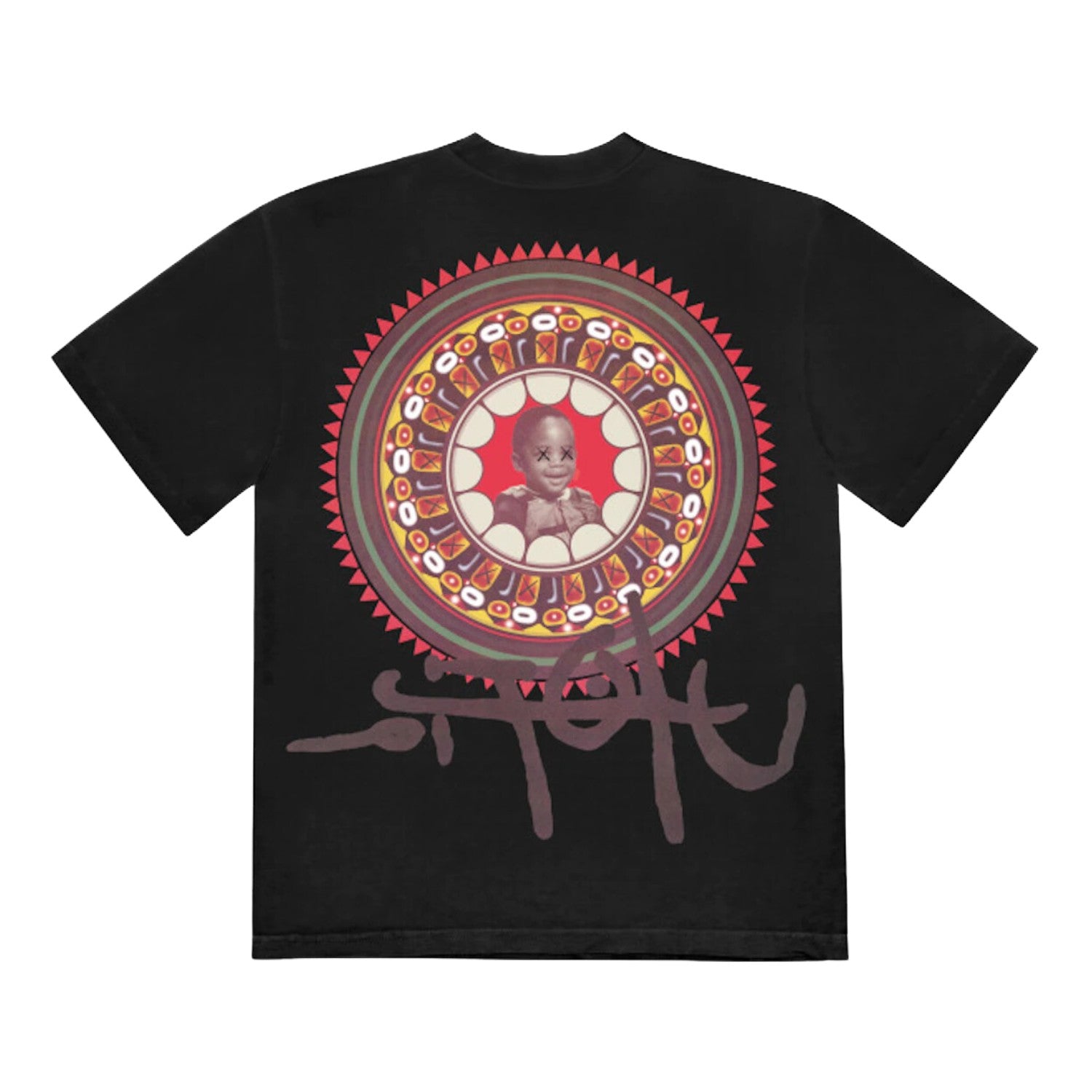 Travis Scott Utopia X Kaws Tee 2 Mens Style : Tsut-ss04