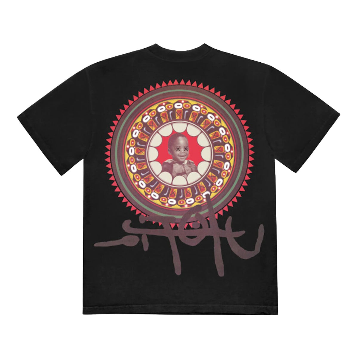 Travis Scott Utopia X Kaws Tee 2 Mens Style : Tsut-ss04