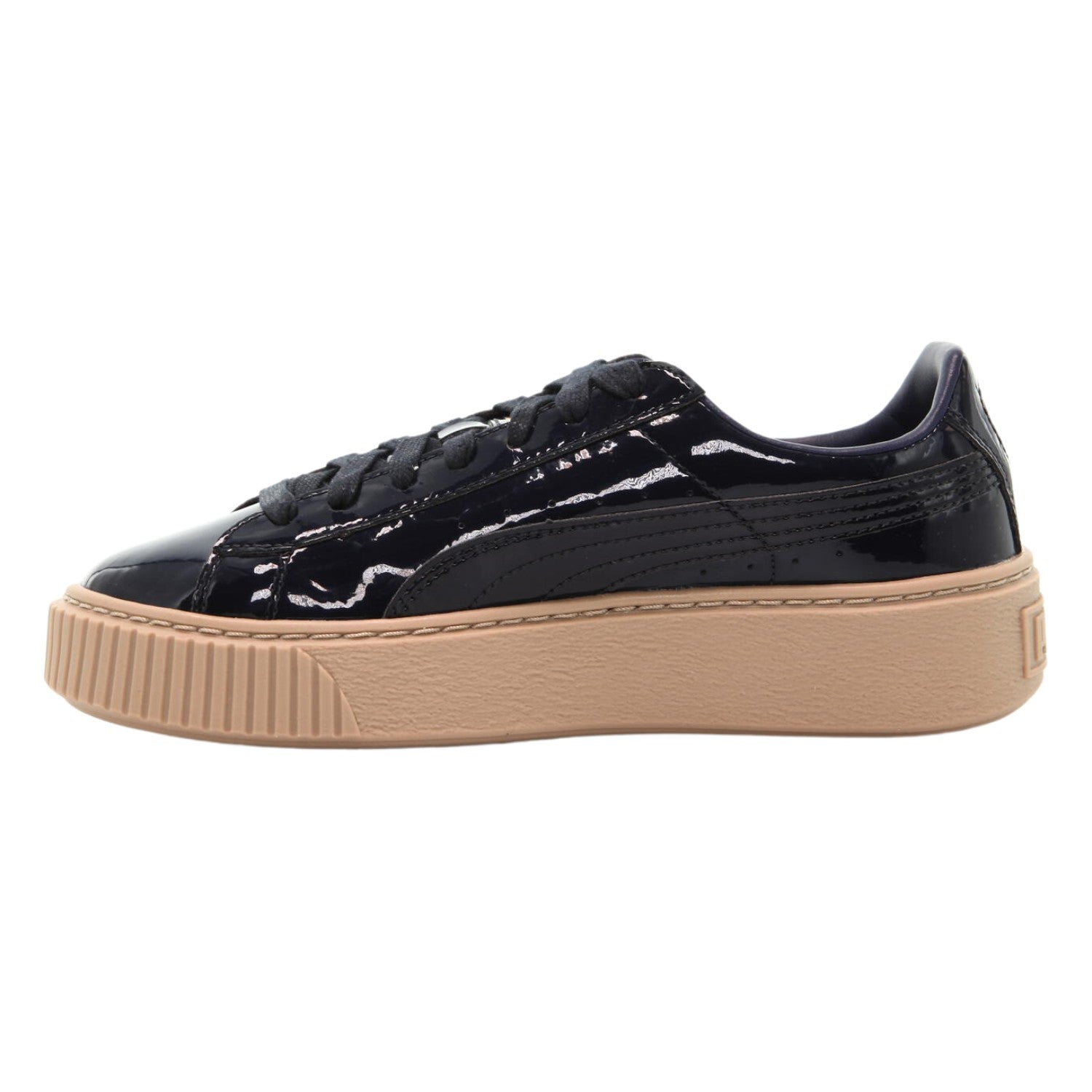 Puma Basket Platform Patent Womens Style : 363314