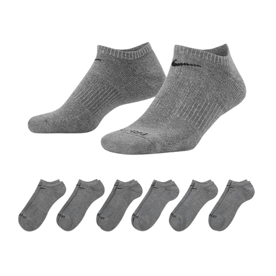 Nike Everyday Plus Cushioned Training No-show Socks (6 Pairs) Mens Style : Sx6898
