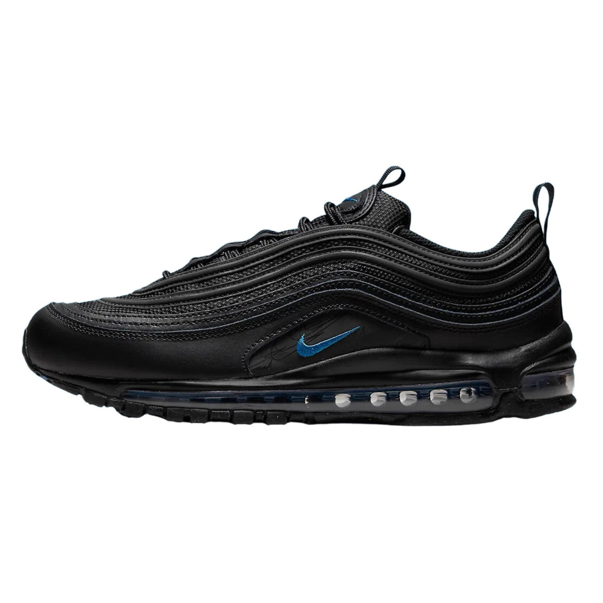 Nike Air Max 97 " Black Dark Marina Blue" Mens Style : Dz4505