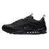 Nike Air Max 97 " Black Dark Marina Blue" Mens Style : Dz4505