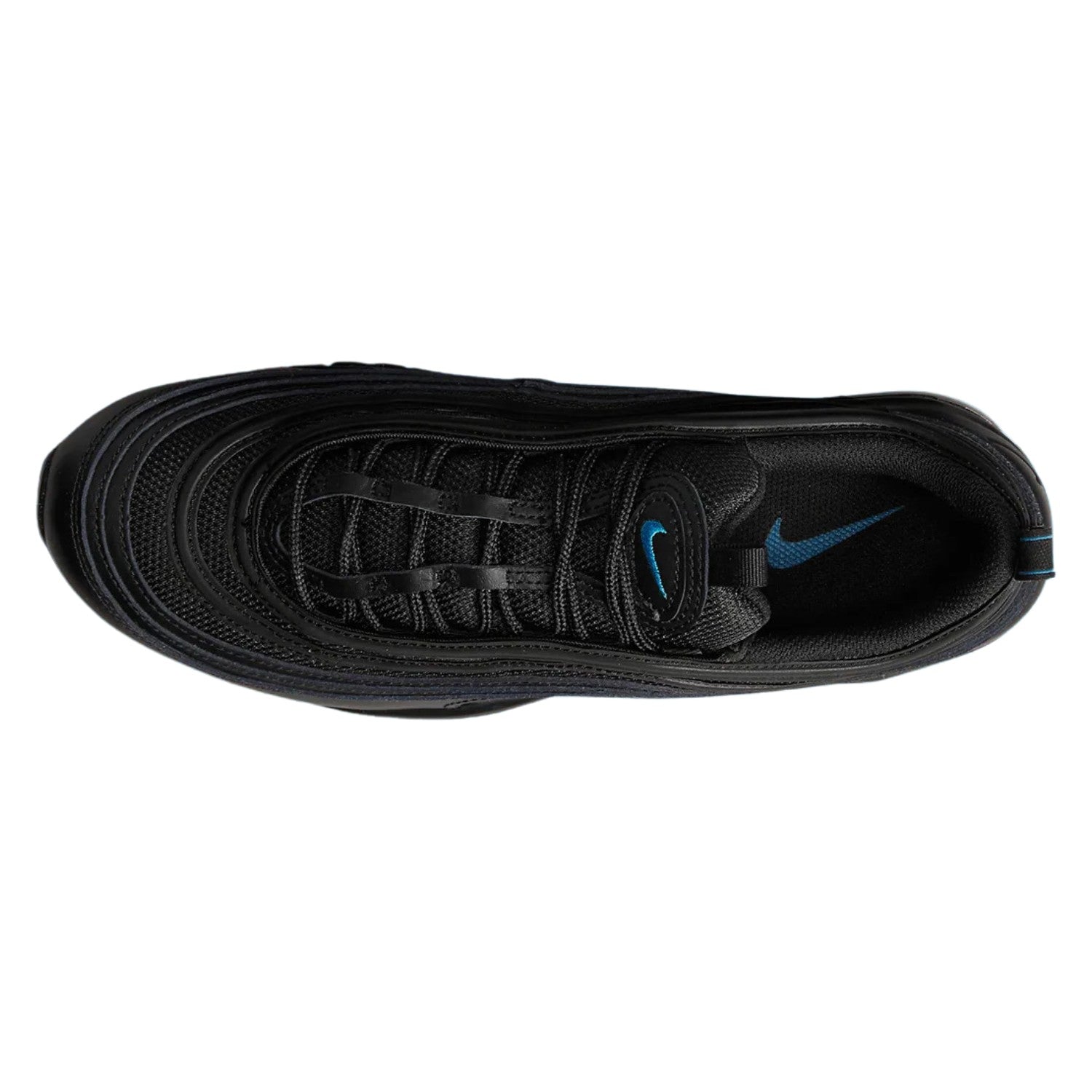 nike air max 97 black and blue mens