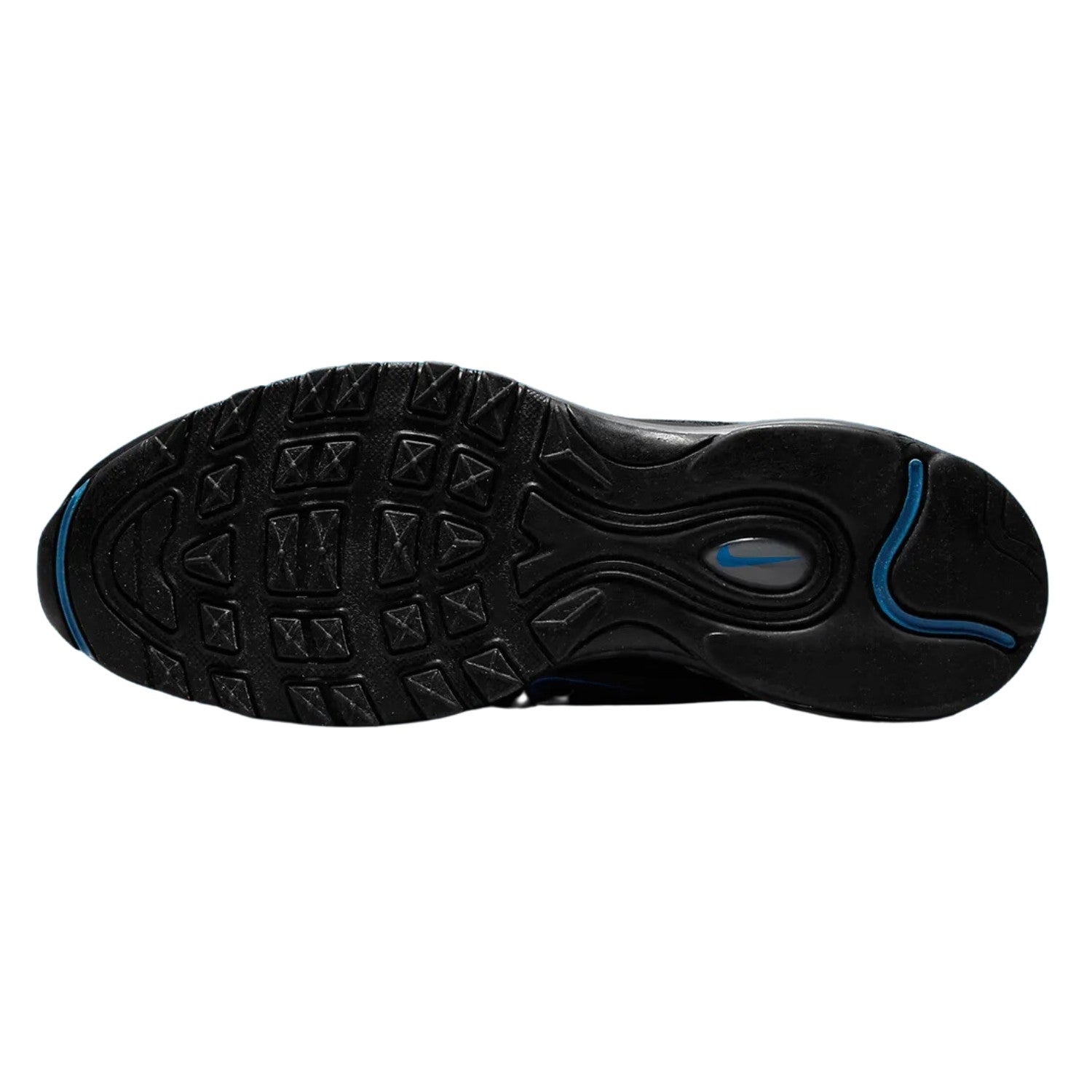 Nike Air Max 97 " Black Dark Marina Blue" Mens Style : Dz4505