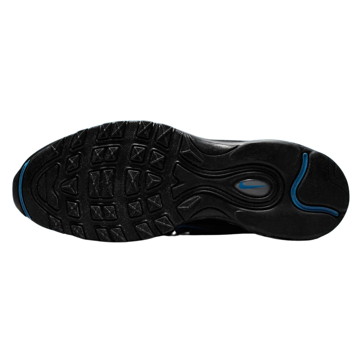 Nike Air Max 97 " Black Dark Marina Blue" Mens Style : Dz4505