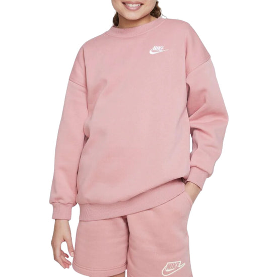 Nike Sportswear Club Fleece Older Kids' (Girls') Oversized Sweatshirt Big Kids Style : Fd2923