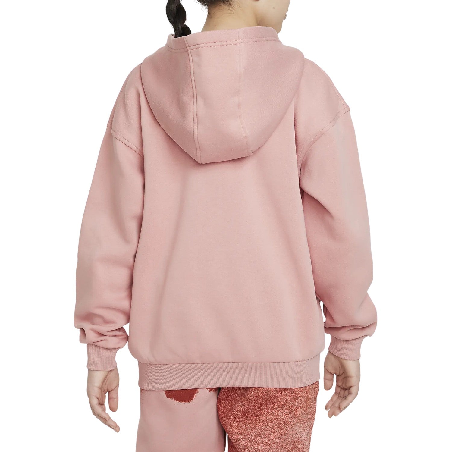 Nike Sportswear Club Fleece Older Kids' (Girls') Oversized Full-zip Hoodie Big Kids Style : Fd2931