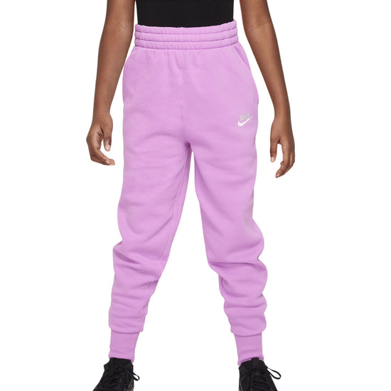 Nike Sportswear Club Fleece Big Kids' (Girls') High-waisted Fitted Pants Big Kids Style : Fd2921