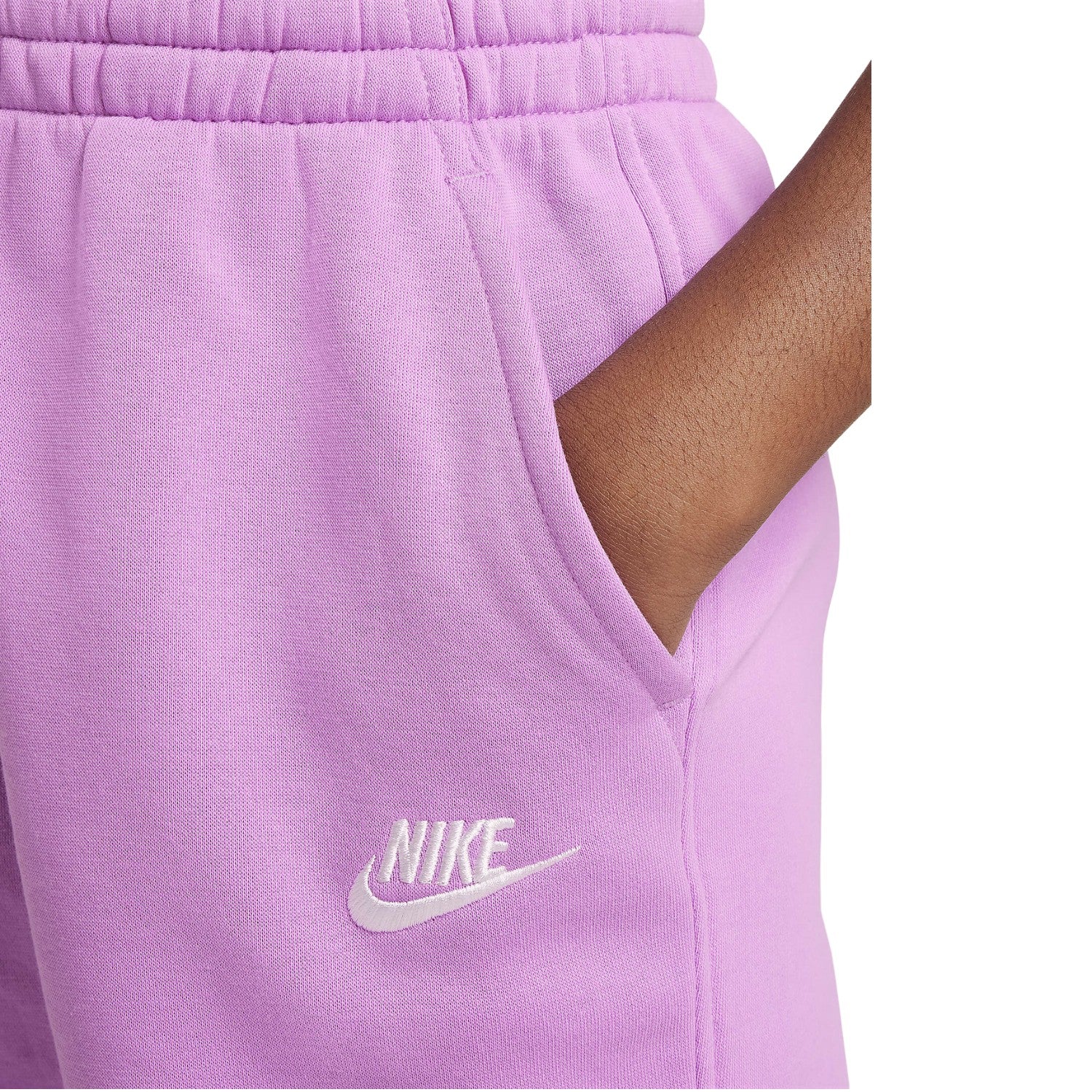Nike Sportswear Club Fleece Big Kids' (Girls') High-waisted Fitted Pants Big Kids Style : Fd2921