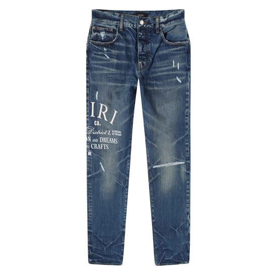 Amiri Arts District Straight Fit Jeans Mens Style : Pf23mdf023