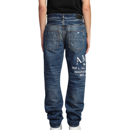 Amiri Arts District Straight Fit Jeans Mens Style : Pf23mdf023