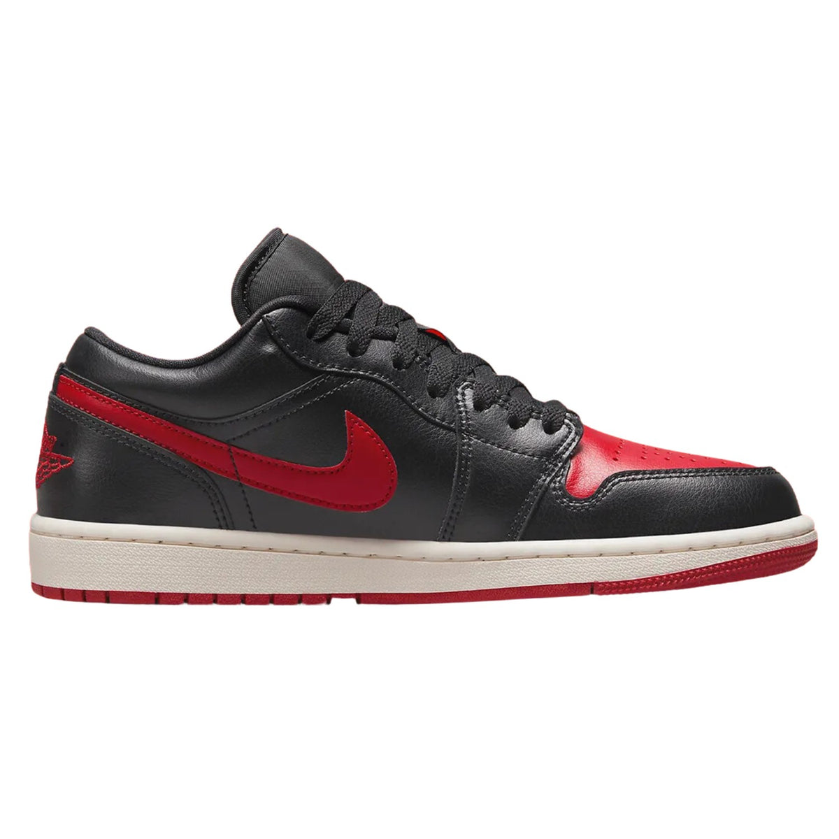 Air Jordan 1 Low Bred Sail Womens Style : Dc0774