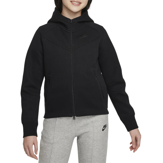 Nike  Sportswear Tech Fleece Older Kids' (Girls') Full-zip Hoodie Big Kids Style : Fd2979