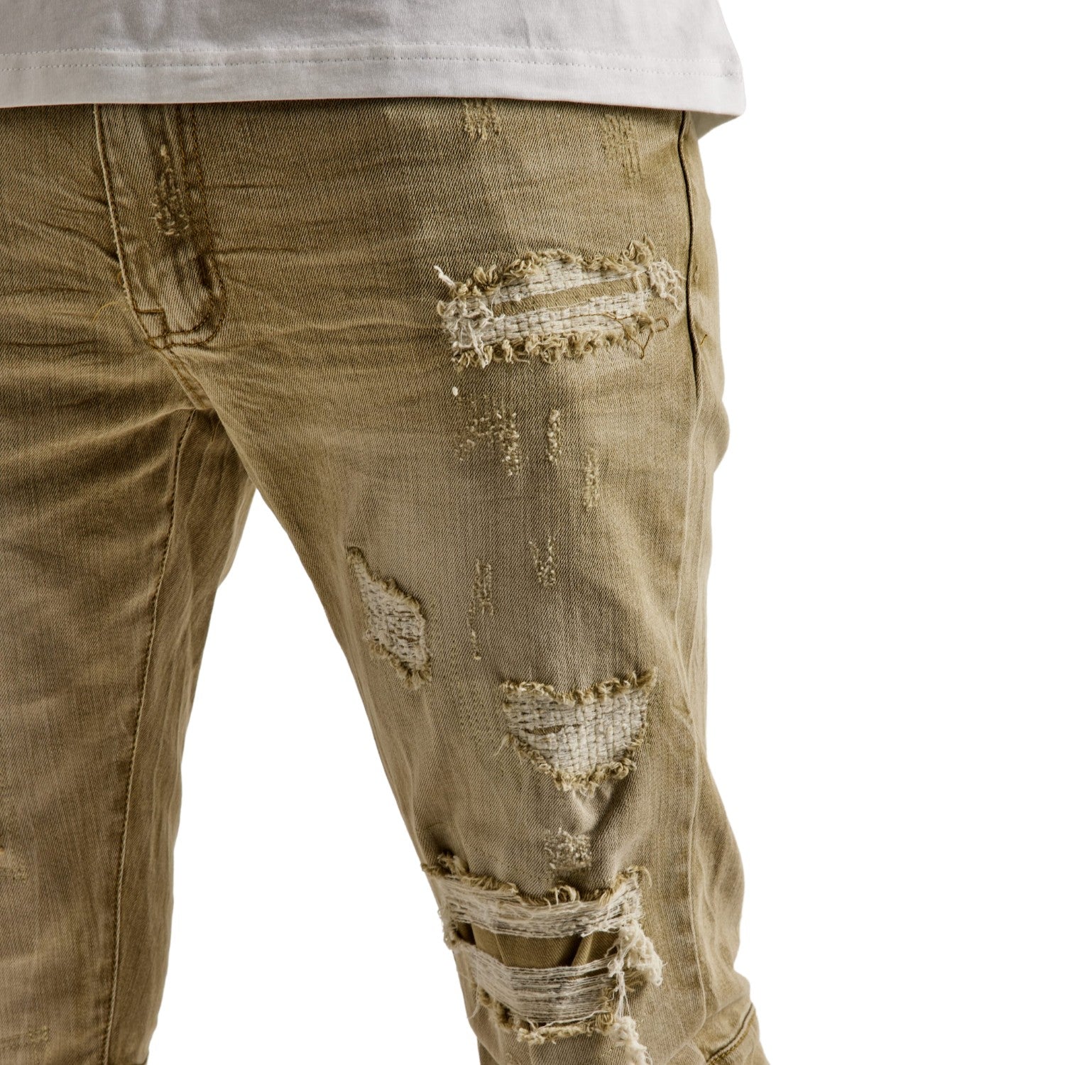 Smoke Rise Essential Jeans Mens Style : Jp23608
