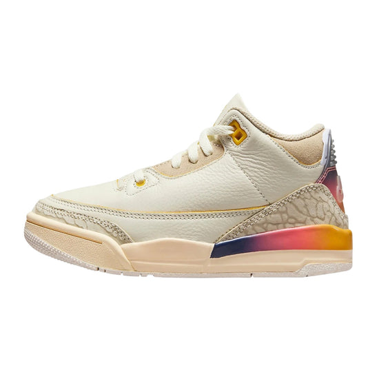 Jordan 3 Retro Sp Balvin Medellin Sunset(ps) Little Kids Style : Fn0346