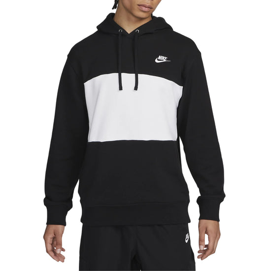 Nike  Club Fleece Men's French Terry Color-blocked Hoodie Mens Style : Fb7415