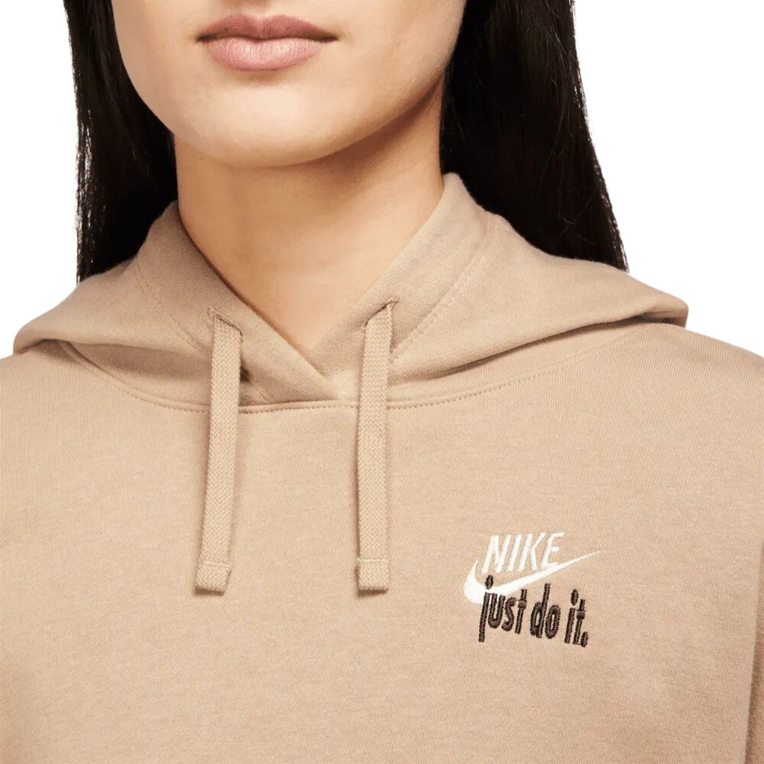 Nike Sportswear Club Fleece Women's Oversized Cropped Pullover Hoodie Womens Style : Fb8258