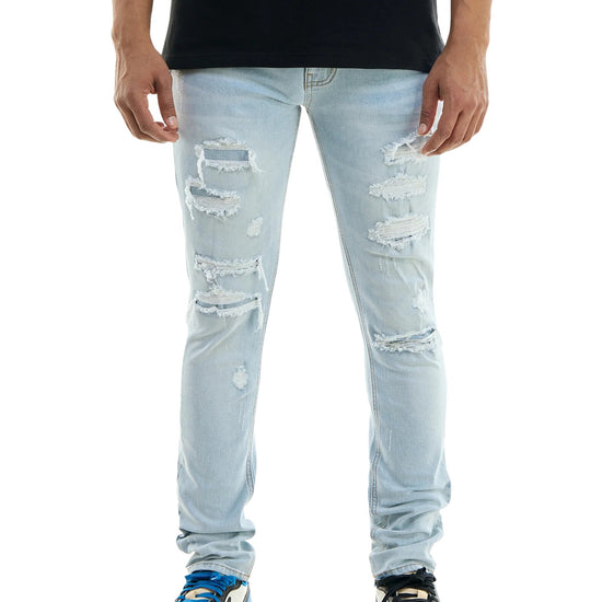 Kdnk Distressed Jeans Mens Style : Knd4562