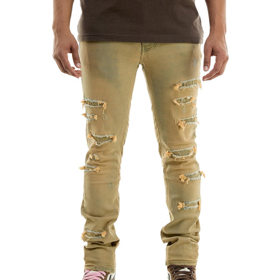 Kdnk Under Patched Skinny Jeans Mens Style : Knd4565