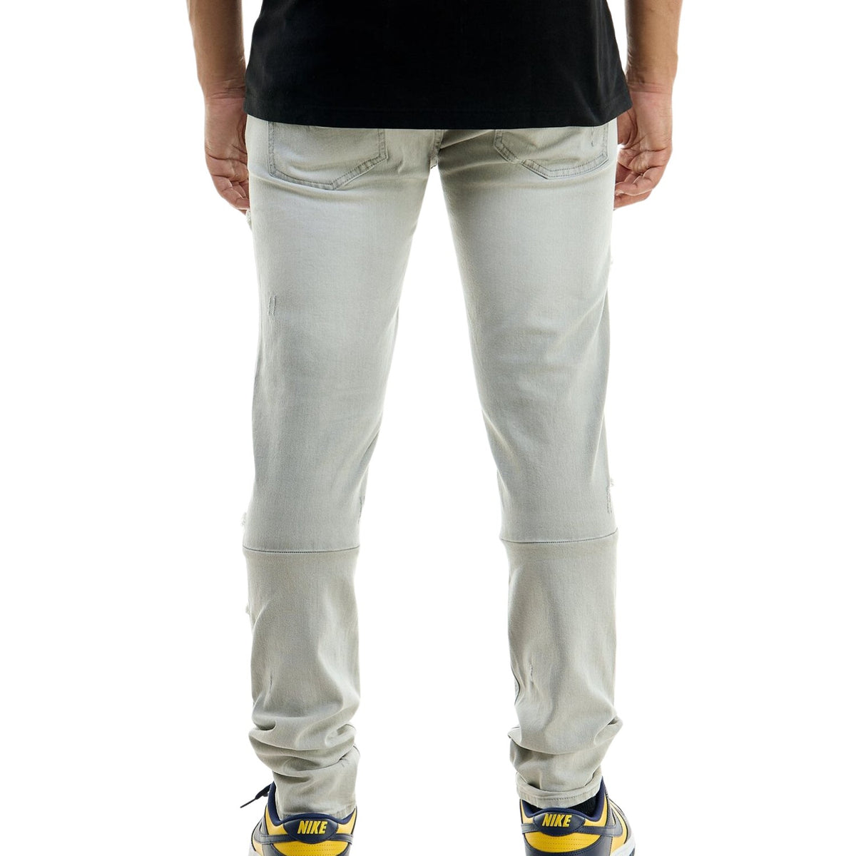 Kdnk Under Patched Skinny Jeans Mens Style : Knd4565