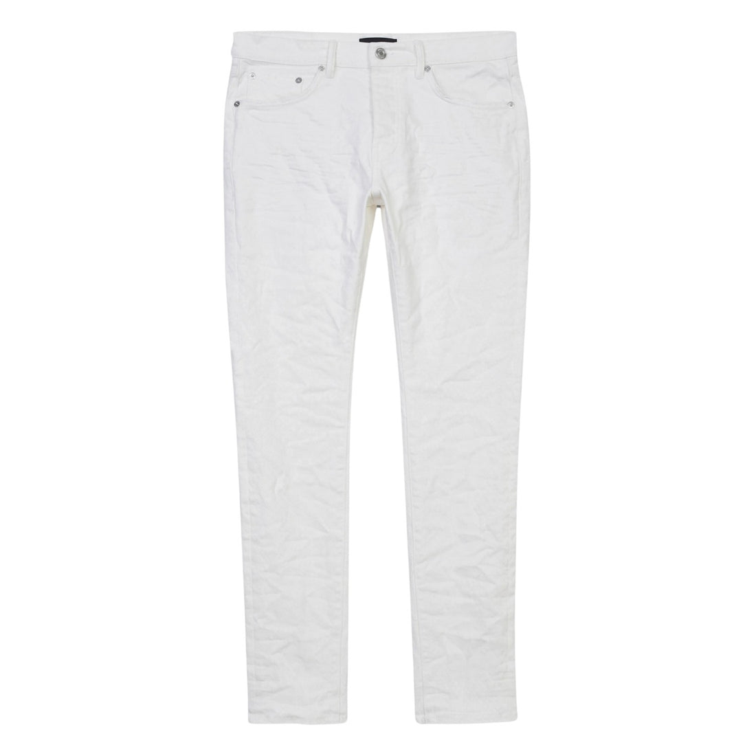 Purple-brand White Flocked Snake Jeans Mens Style : P001-wwfs123