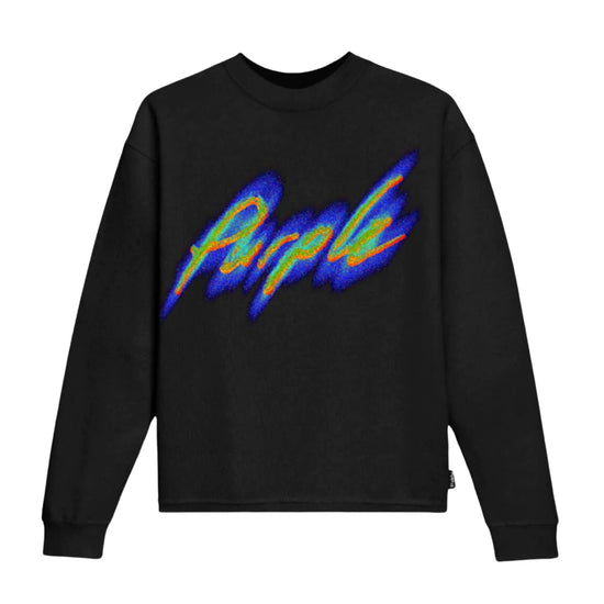 Purple-brand Textured Jersey Long Sleeve Tee Mens Style : P204-jbbs123