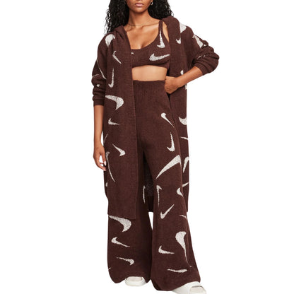 Nike Sportswear Phoenix Cozy Bouclé Loose Long Knit Cardigan Womens Style : Fd4282