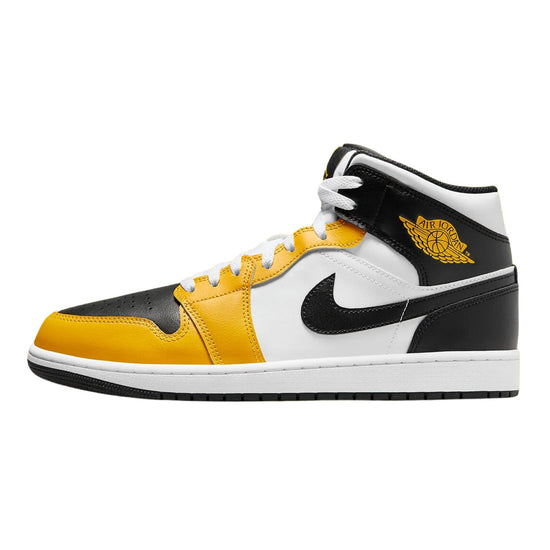 Air Jordan 1 Mid Yellow Ochre Mens Style : Dq8426